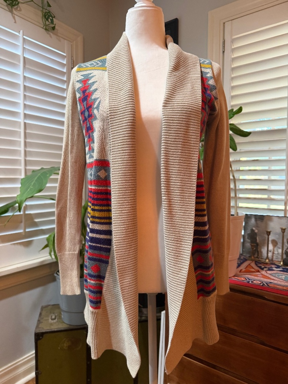 Ecote/ Urban Outfitters tribal southwestern cardigan.